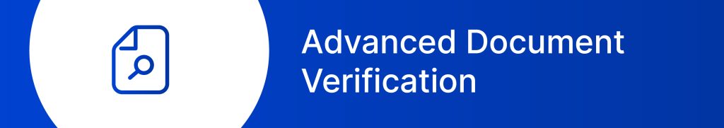 Advanced Document Verification
