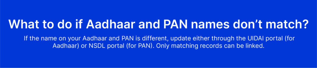 Aadhaar–PAN Linking: Why It’s Mandatory and How to Do It Online 12 Artboard 381 copy 11@2x 100 1