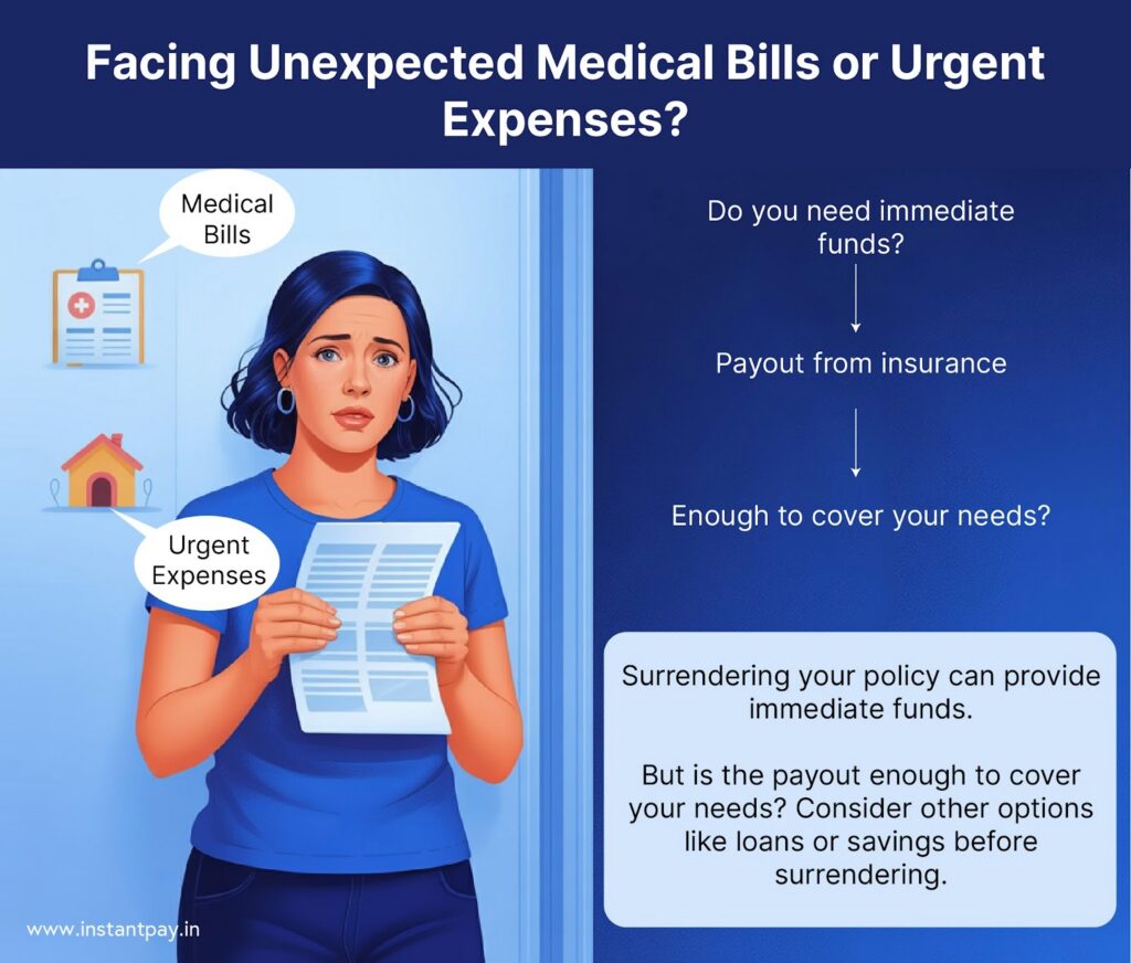 How Surrender Value Impacts Your Life Insurance Policy: What You Need to Know? 16 Facing Unexpected Medical Bills or Urgent Expenses