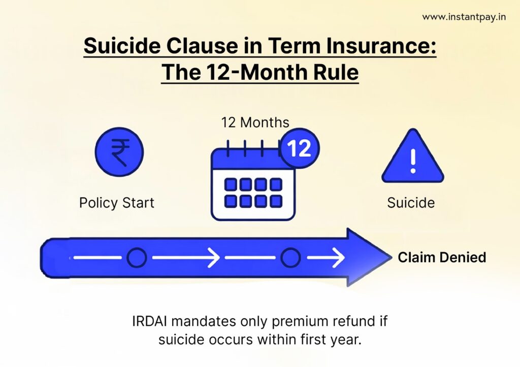 Deaths Not Covered in Term Insurance: Hidden Clauses That Matter 6 suicide clause in Term Insurance