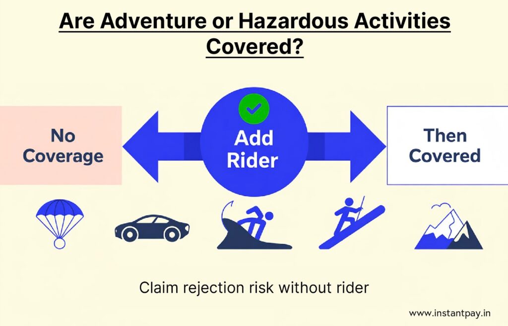 Deaths Not Covered in Term Insurance: Hidden Clauses That Matter 10 Are adventure activities are covered under term insurance