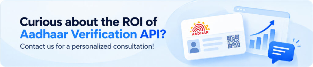 Aadhaar Demographic Verification API: Everything Businesses Need to Know for Fast, Secure & Compliant Identity Verification 2 Artboard 1